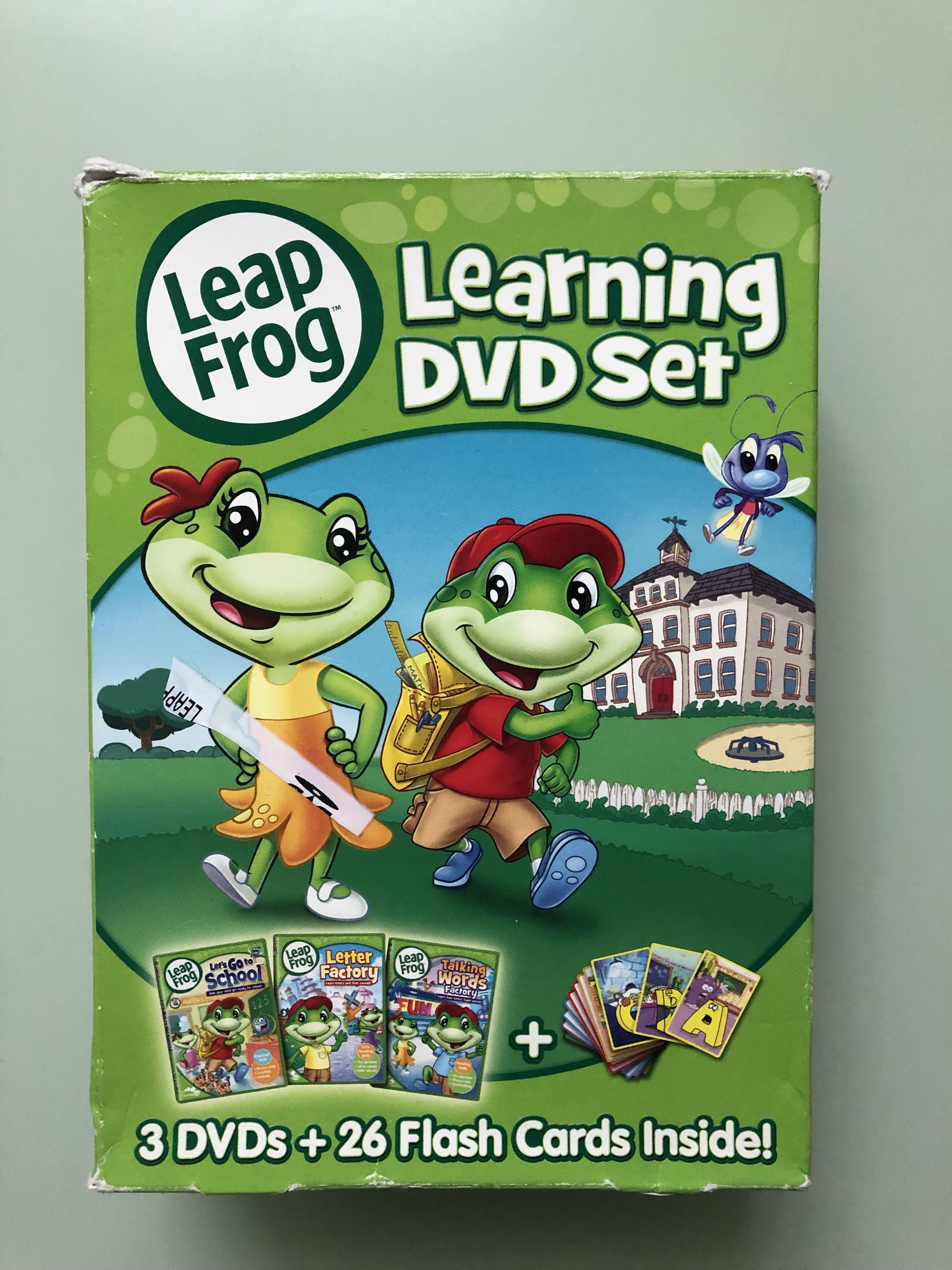 Leap Frog - Learning Dvd Set, Hobbies & Toys, Music & Media, Cds & Dvds 
