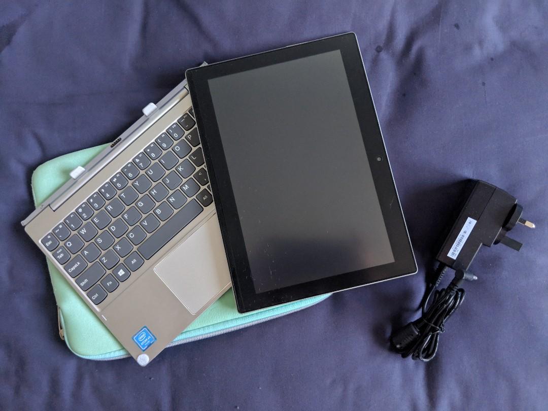 2-in-1 Tablet Laptop PC Docking Keyboard For Lenovo Ideapad Miix 310 - Foto 5