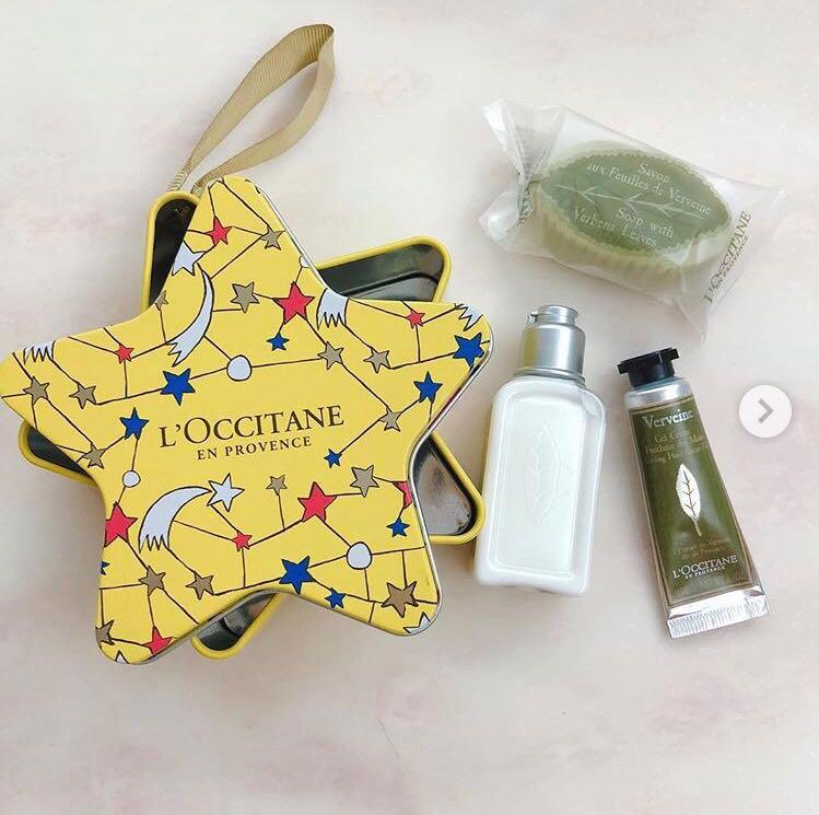 Loccitane Verbena Star Christmas Gift Set For 15 Health Beauty Bath Body On Carousell L'occitane verbena eau de toilette, is the perfect aromatic blend to take her from day time to evening outings. loccitane verbena star christmas gift set for 15