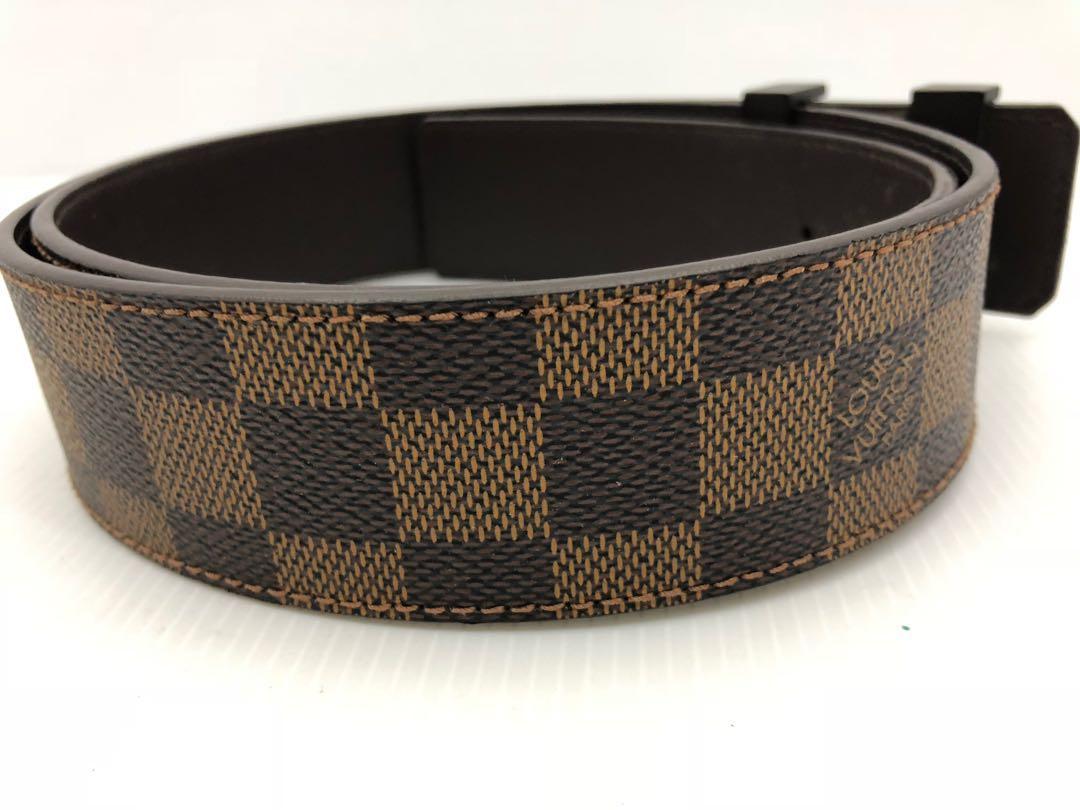 Leather belt Louis Vuitton Brown size 90 cm in Leather - 29836914