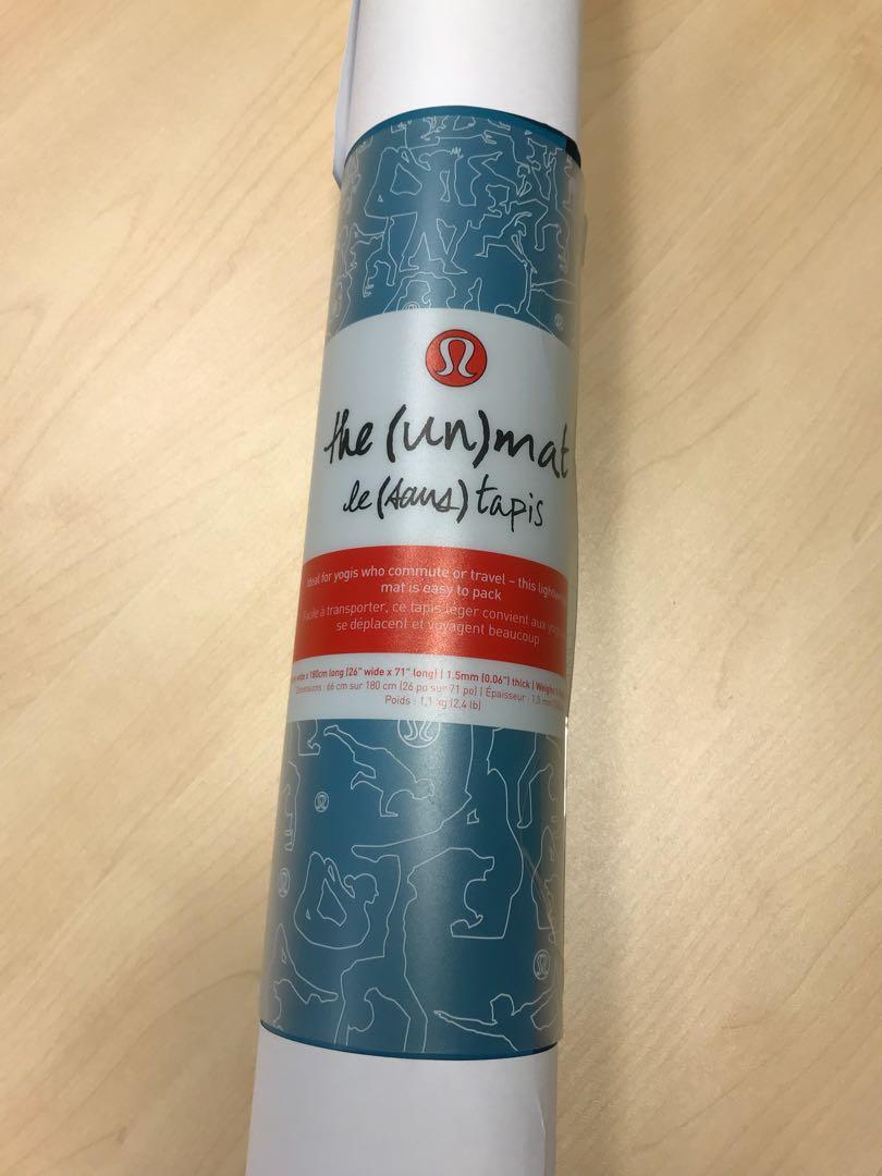 Lululemon Brand New Packaged Yoga Mat Unmat Ultra Thin Mat