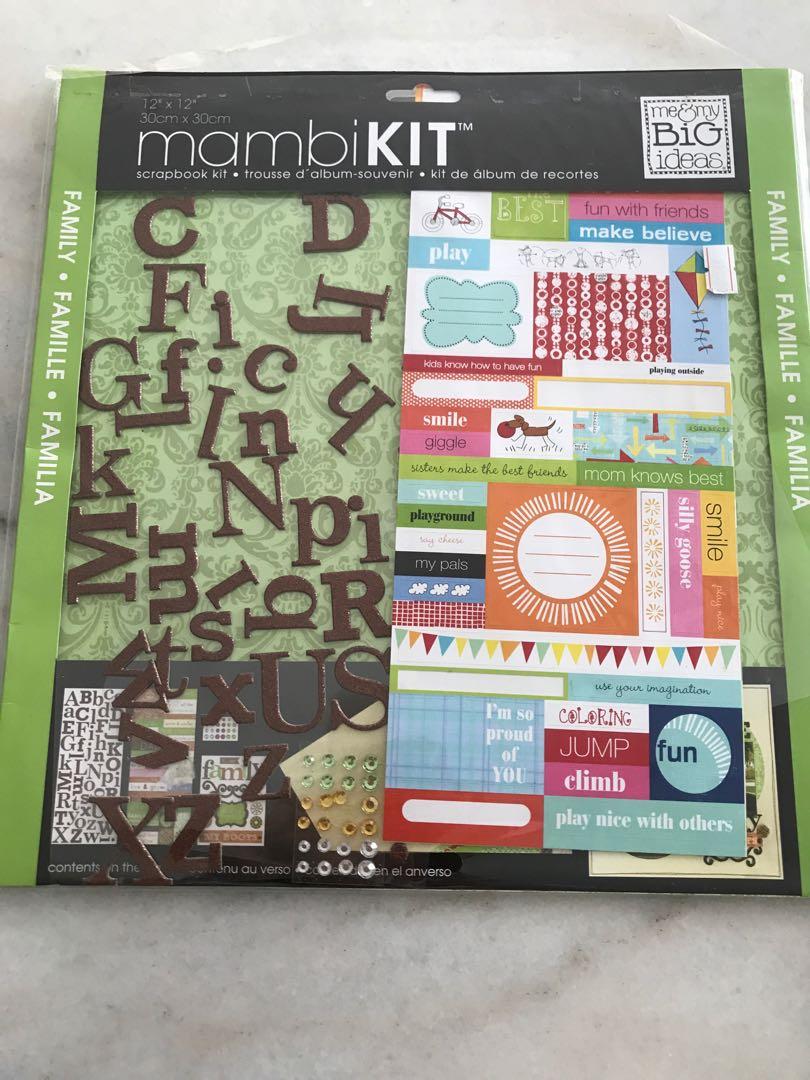 Mambi, Design, Mambi Scrapbooking Set