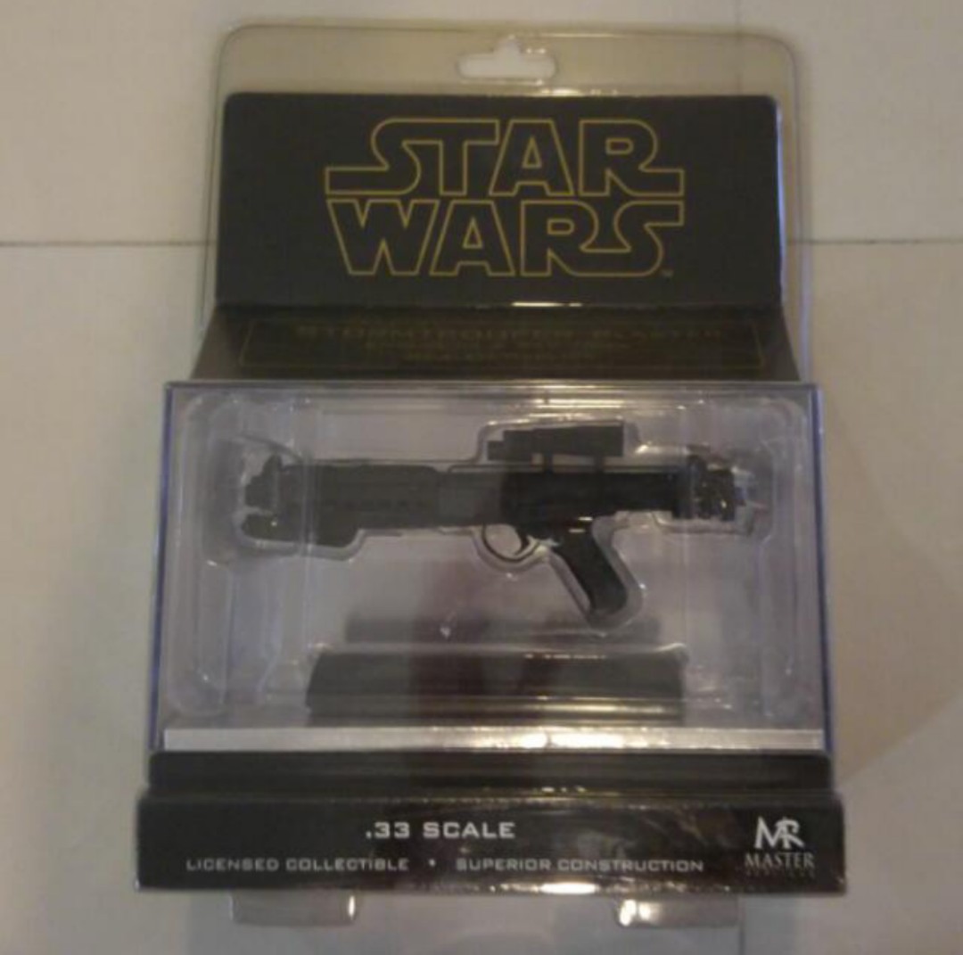 Master Replicas Stormtrooper Blaster .33 Scaled Replica, Hobbies & Toys