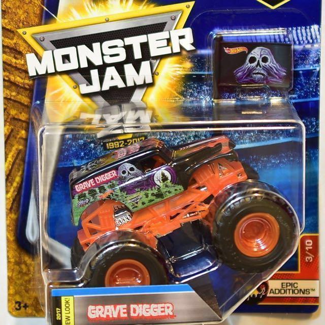 monster jam hot wheels 2017