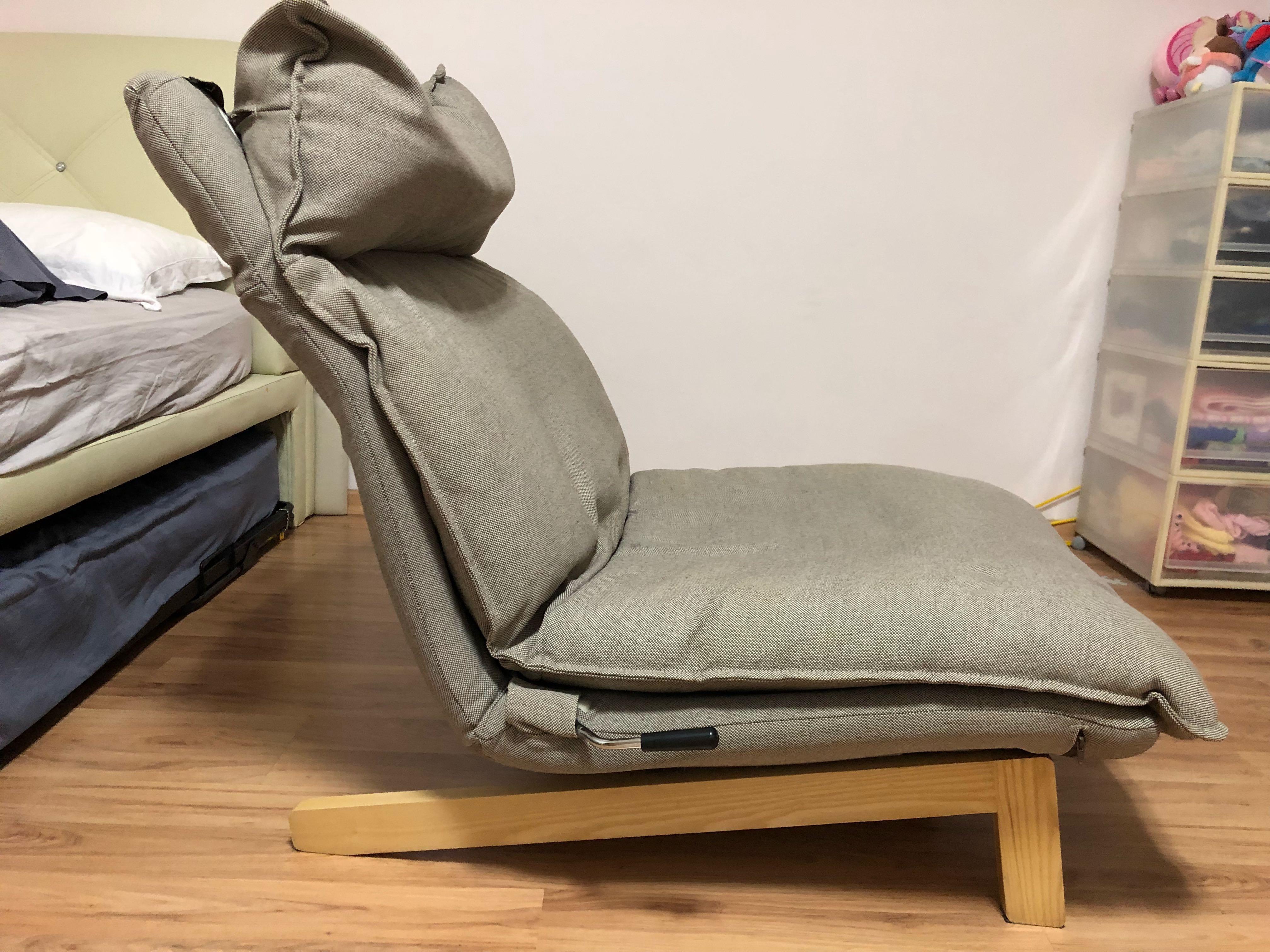 Muji recliner sofa Furniture Home Living Furniture Chairs on Carousell