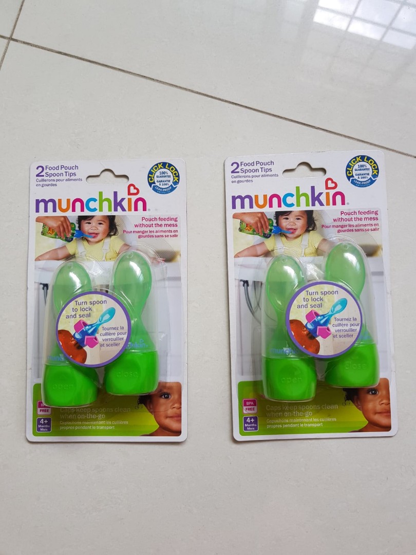 munchkin food pouch spoon