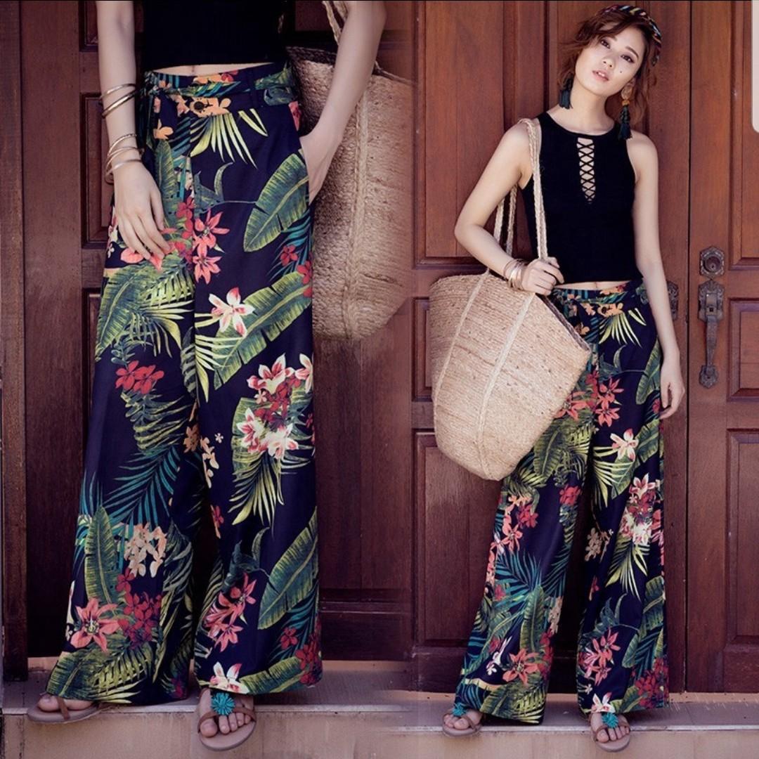 Boho long pants cheap