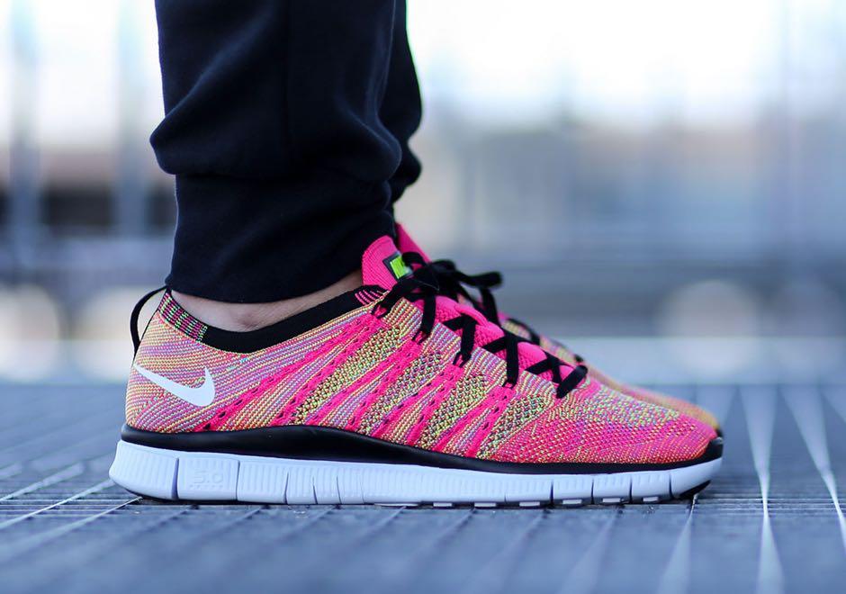 Nike free flyknit 5.0 nsw mens brown