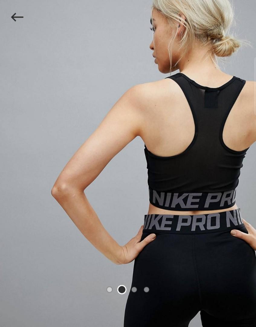 nike training crossover crop top