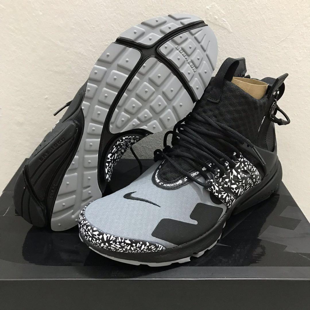 air presto mid cool grey