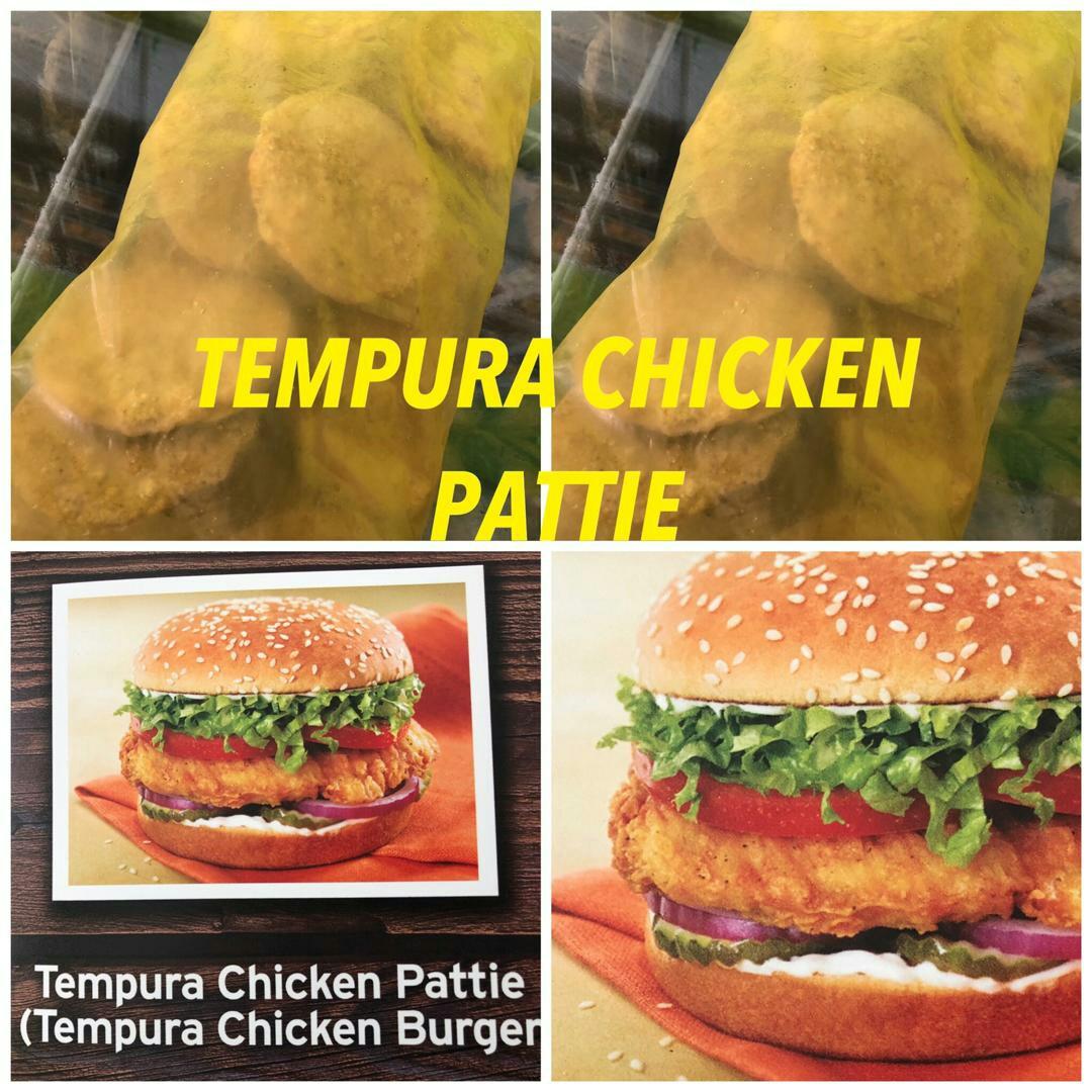 Nugget Tempura & Chicken Burger, Food & Drinks, Chilled & Frozen Food