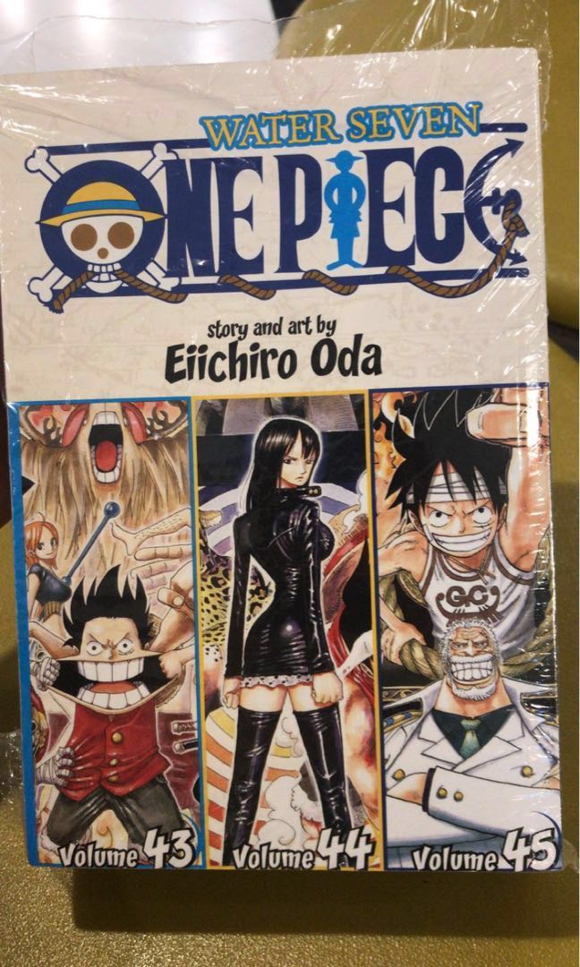 One Piece Comic Book Volume 43 44 45 Books Stationery Comics Manga On Carousell