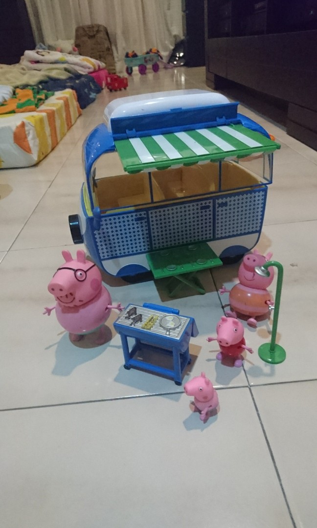 Peppa Pig Camper Van Babies Kids Toys Walkers On Carousell
