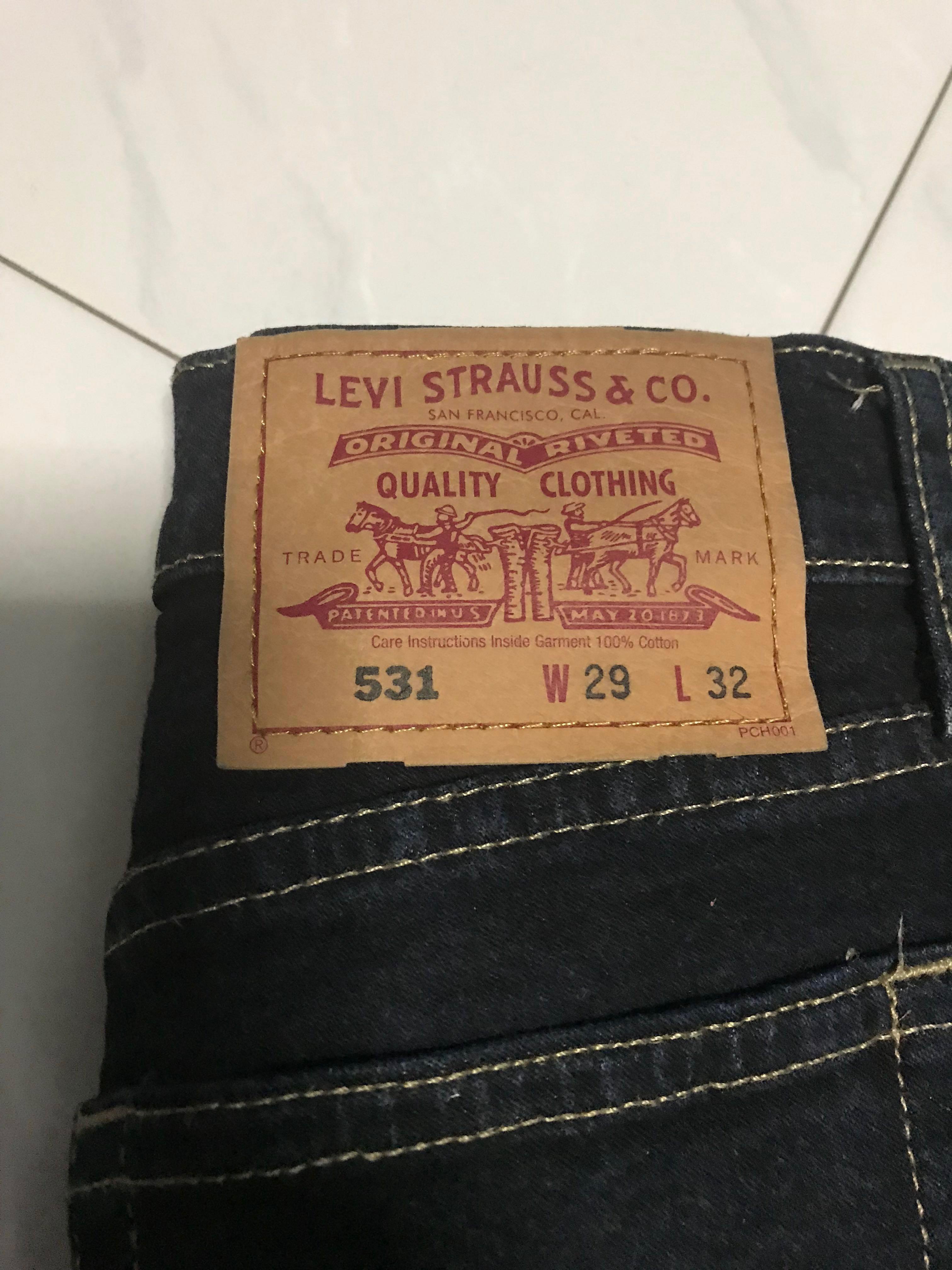 levis jeans 531