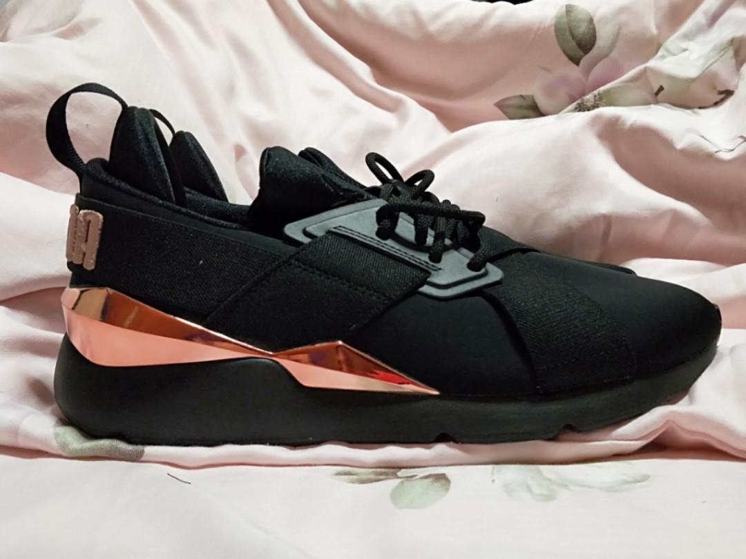 PUMA muse metalic rose gold