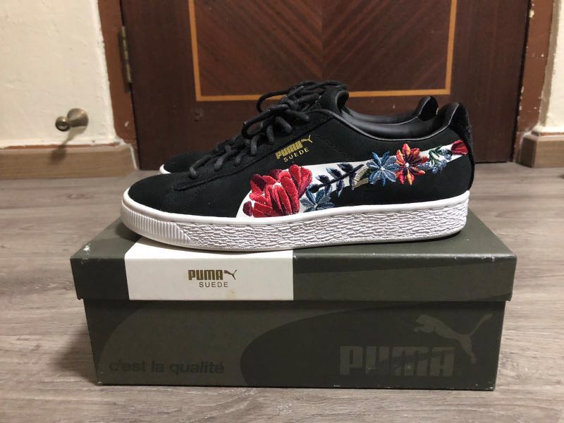 Puma suede hyper embellished Wn's, Women's Fashion, Shoes, Sneakers on  Carousell