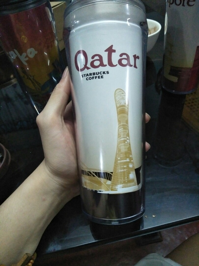 qatar starbucks tumbler, Everything Else, Looking For on Carousell