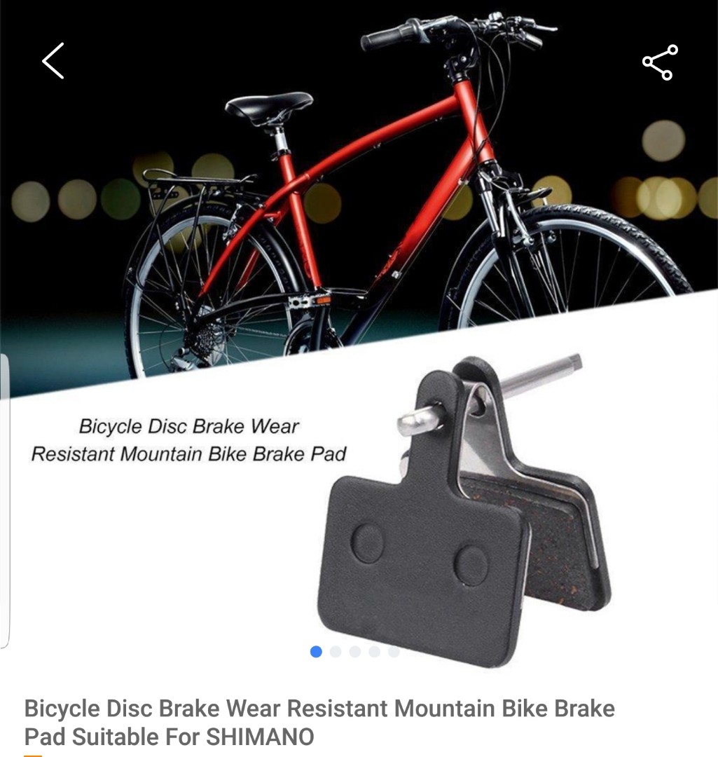 Shimano brake pad, Sports Equipment, Bicycles & Parts, Bicycles on