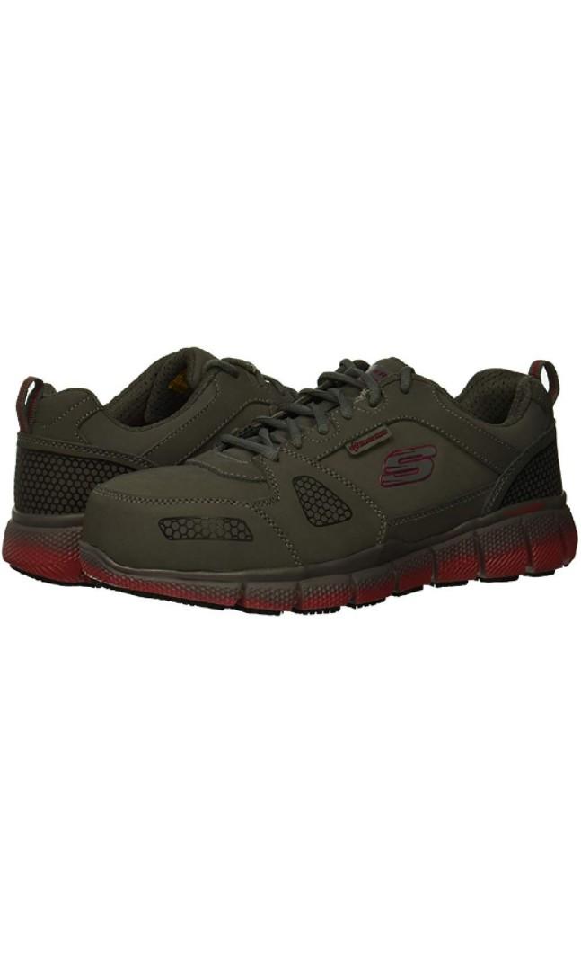skechers lightweight safety shoes