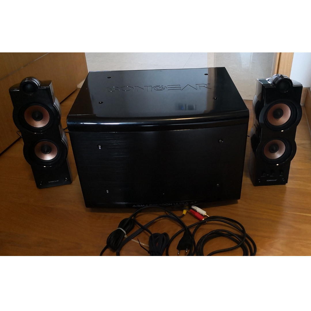 SONICGEAR ARMAGEDDON A7 2.1 Sound System TV Home Appliances TV