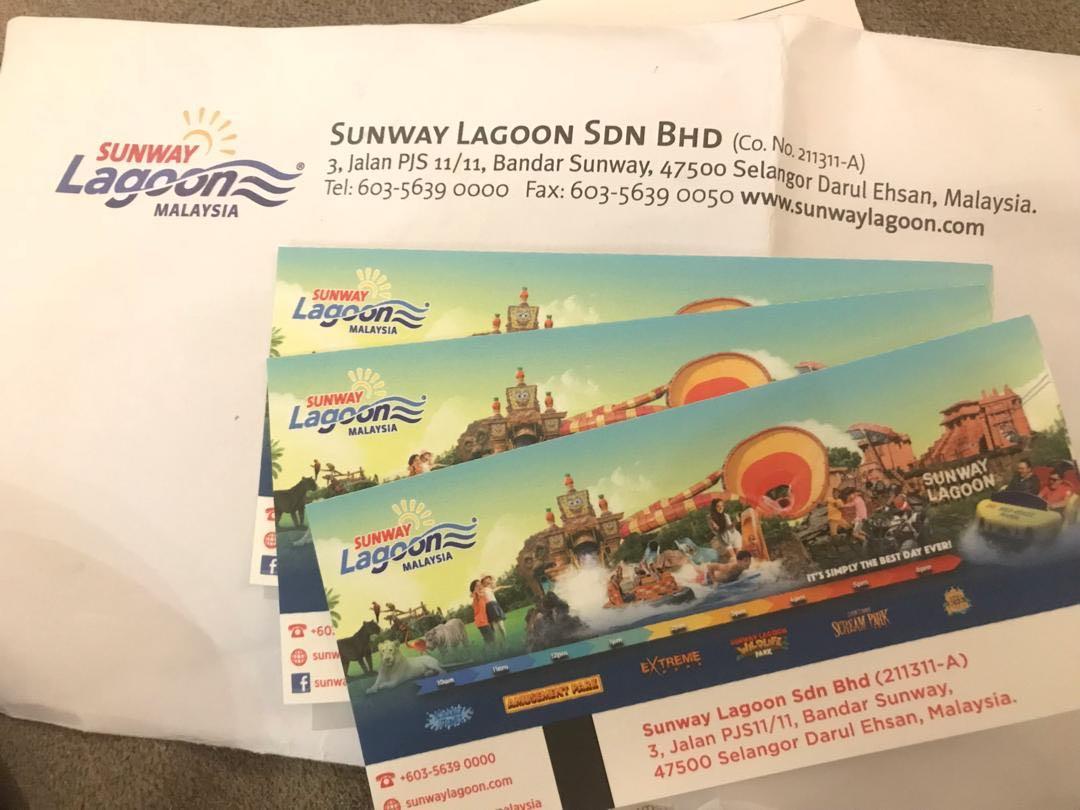 Sunway Lagoon Tickets, Tickets & Vouchers, Local Attractions and