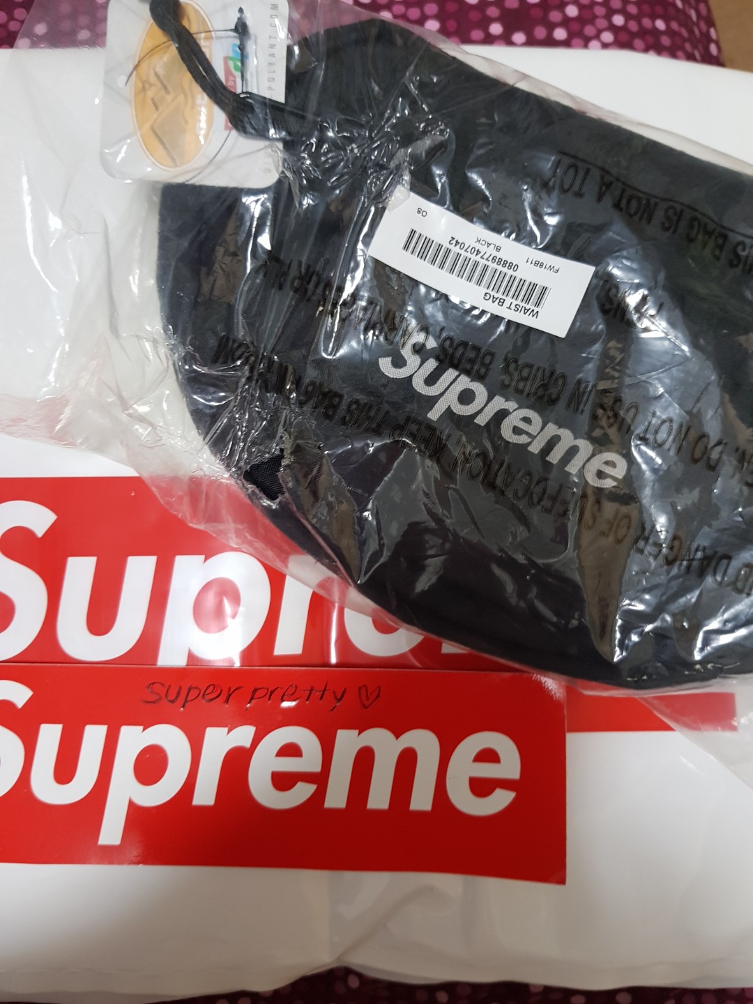 Buy Supreme Waist Bag 'Red' - FW18B11 RED