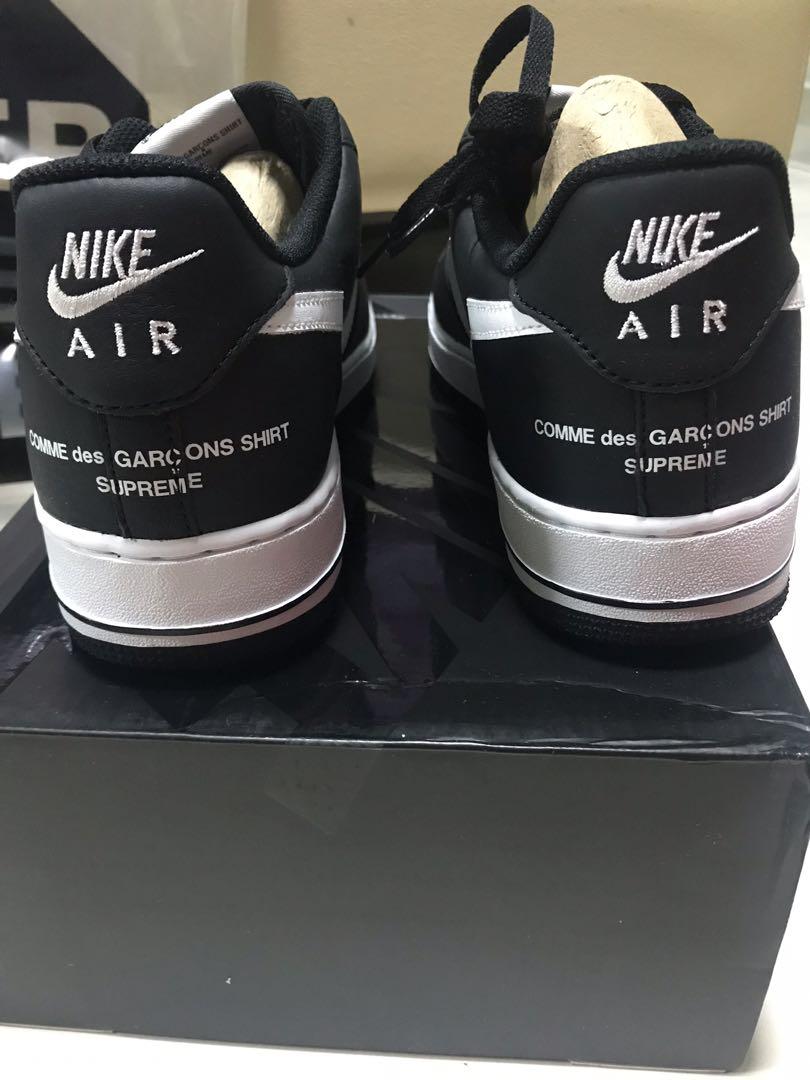 Air force supreme x comme des garcons hot sale