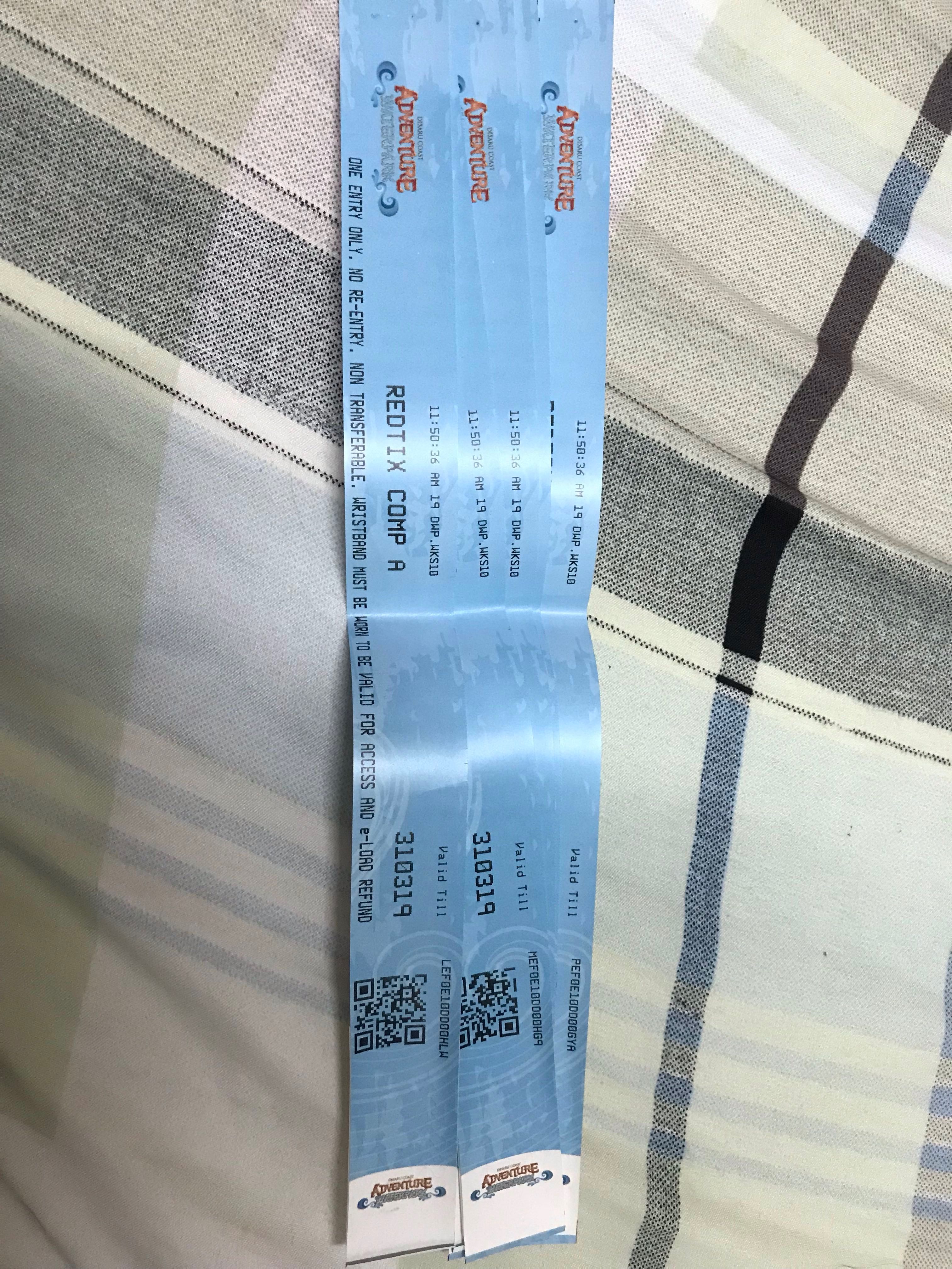 Ticket Desaru Coast Adventure Waterpark Tickets Vouchers Attractions Tickets On Carousell