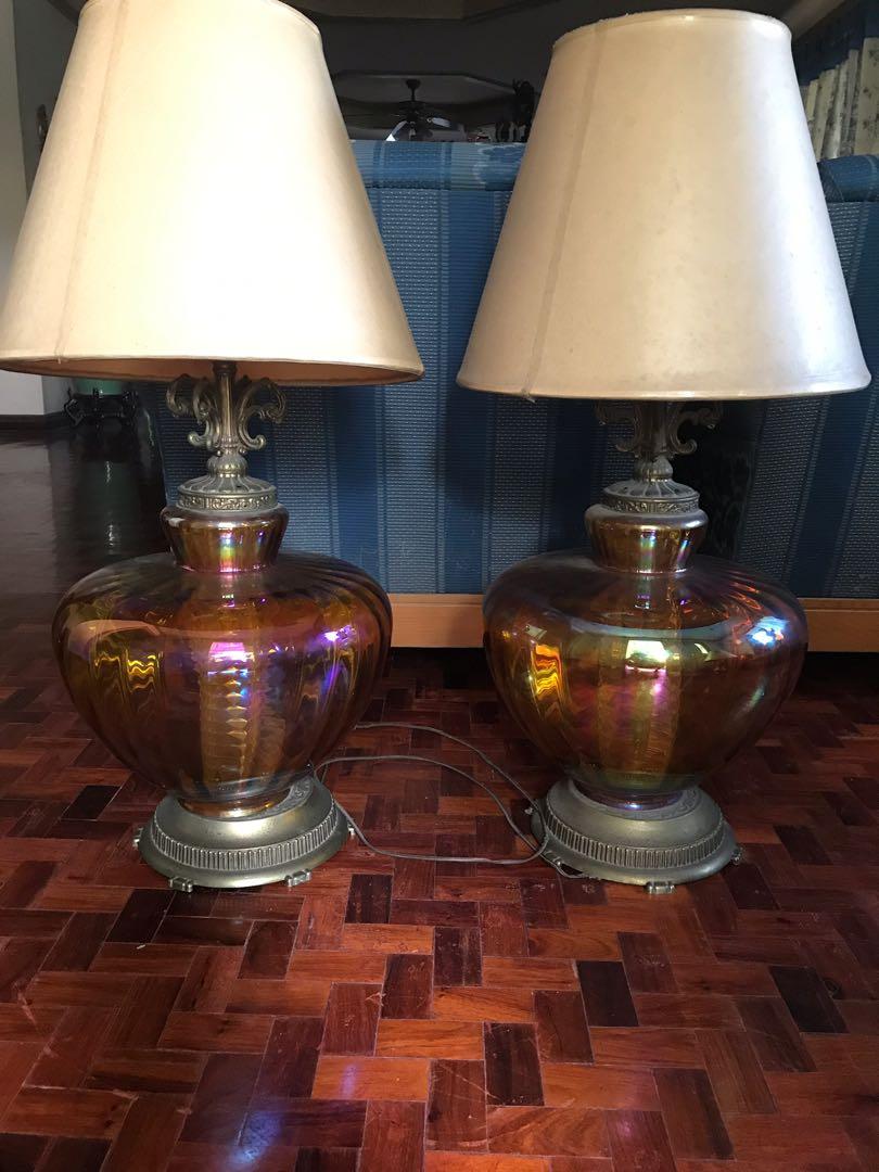 two bulb table lamp
