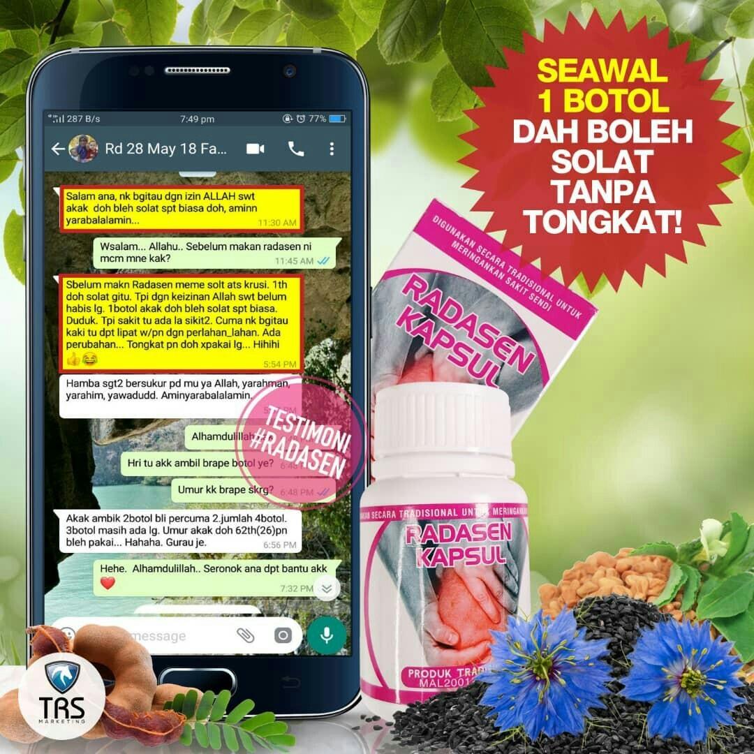 Ubat Sakit Lutut Radesen Capsul Health Beauty Skin Bath Body On Carousell