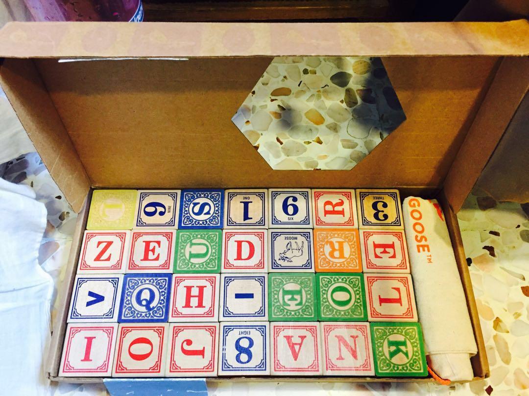 Uncle goose classic discount abc blocks
