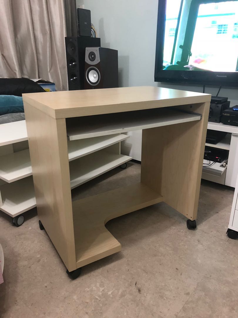 Used Ikea Desktop Computer Desk Table Furniture Tables Chairs On Carousell