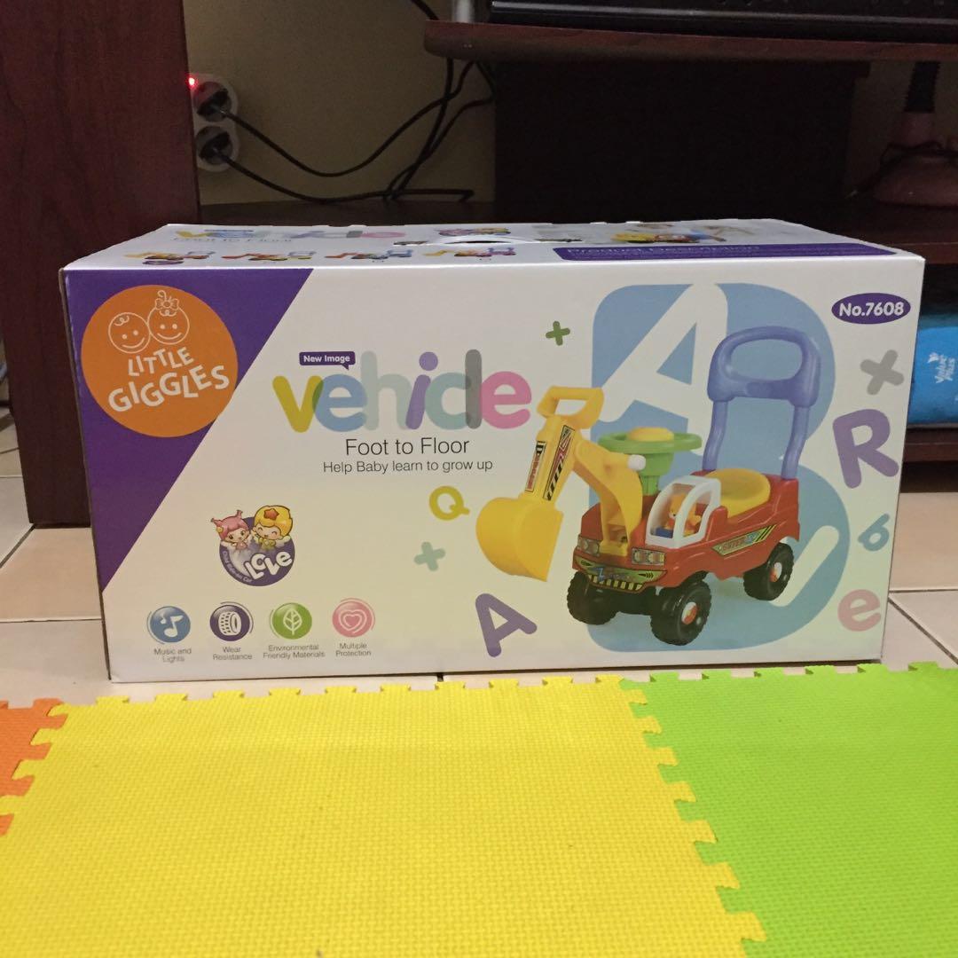 vehicle foot to floor