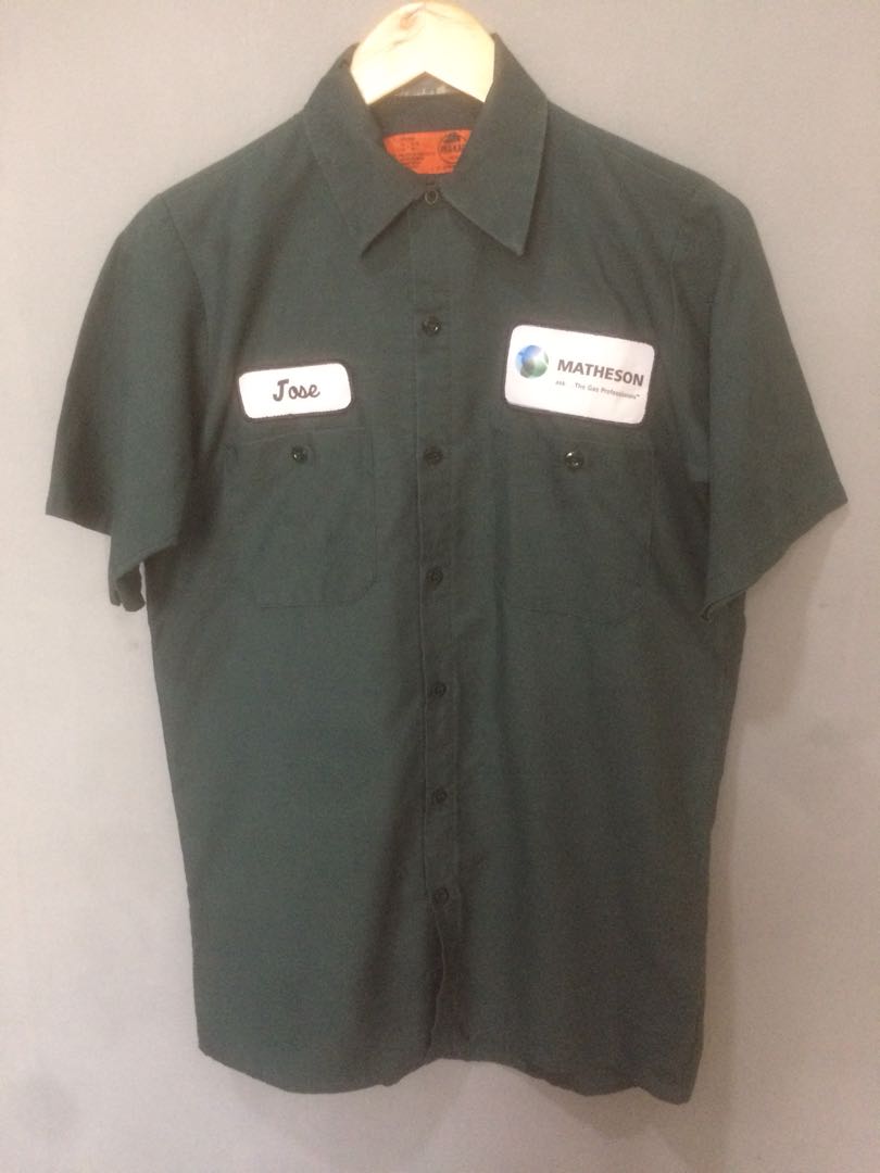 Vintage Work Shirt Men S Fashion Clothes Tops On Carousell