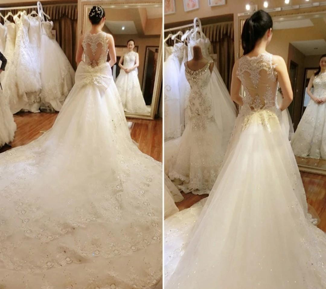 wedding dress to cocktail dress