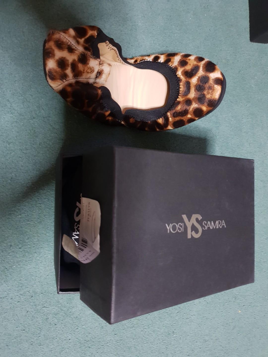 Yosi samra brand new leopard hair calf size 9 Women s Fashion