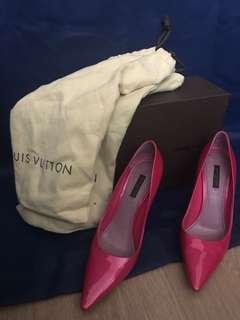 Louis Vuitton Rare Heels - Pink w. locket back