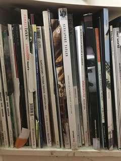 Large collection of magazines