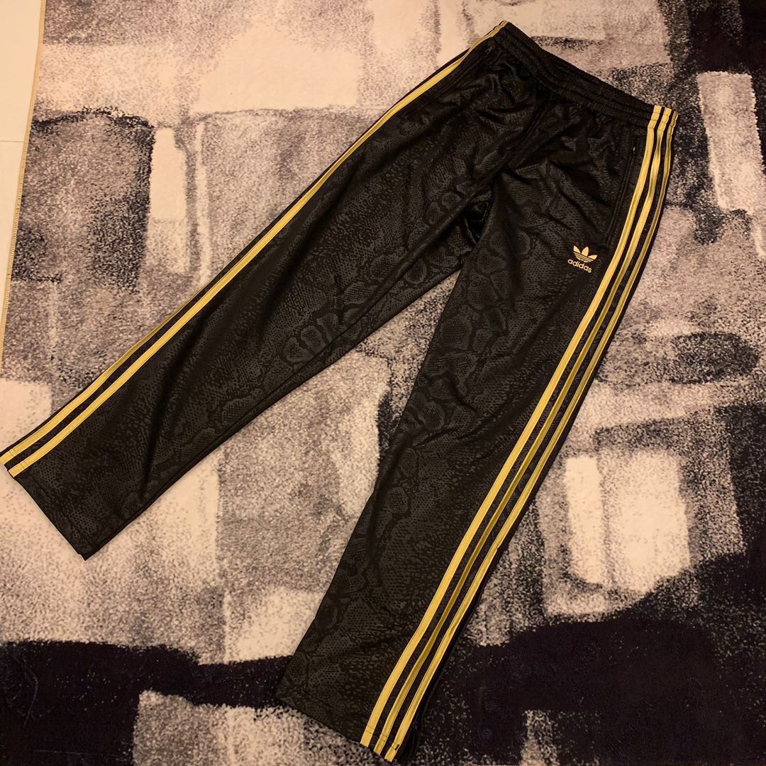 adidas originals track pants black