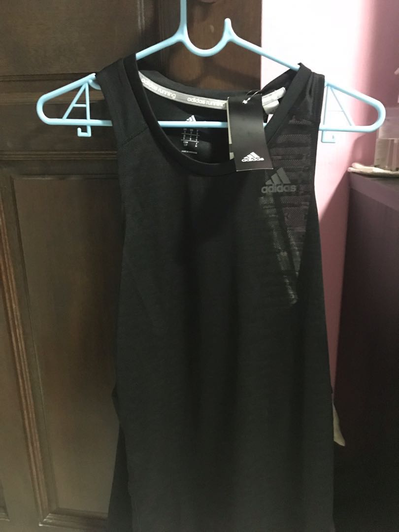 Adidas Tank, Men's Fashion, Activewear on Carousell