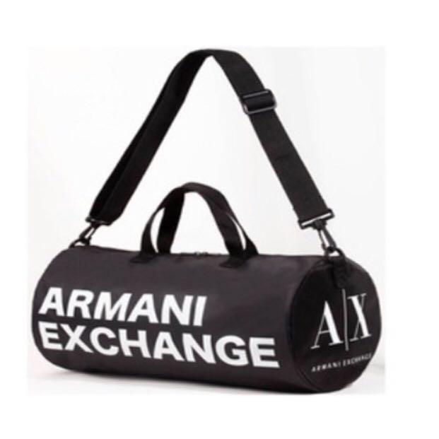 mens armani gym bag