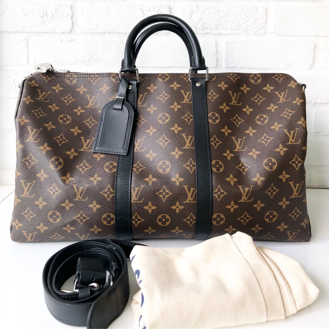 Louis Vuitton Keepall Bandoulière 45, Luxury, Bags & Wallets on Carousell