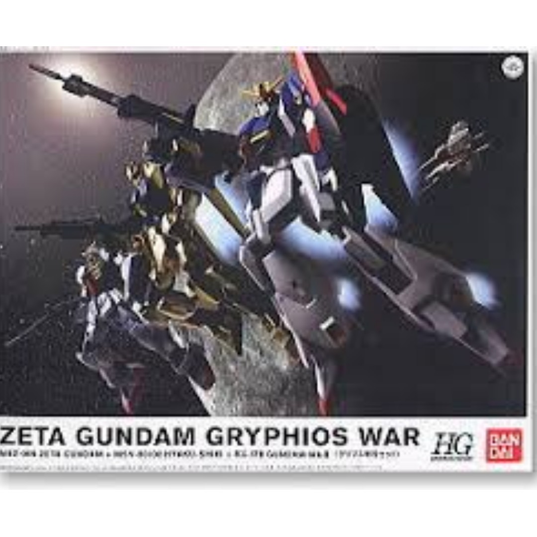 HG Zeta Gundam Gryphios War プラモデル 他3点セット HG Zeta Gundam Gryphios War プラモデル 他3点セット