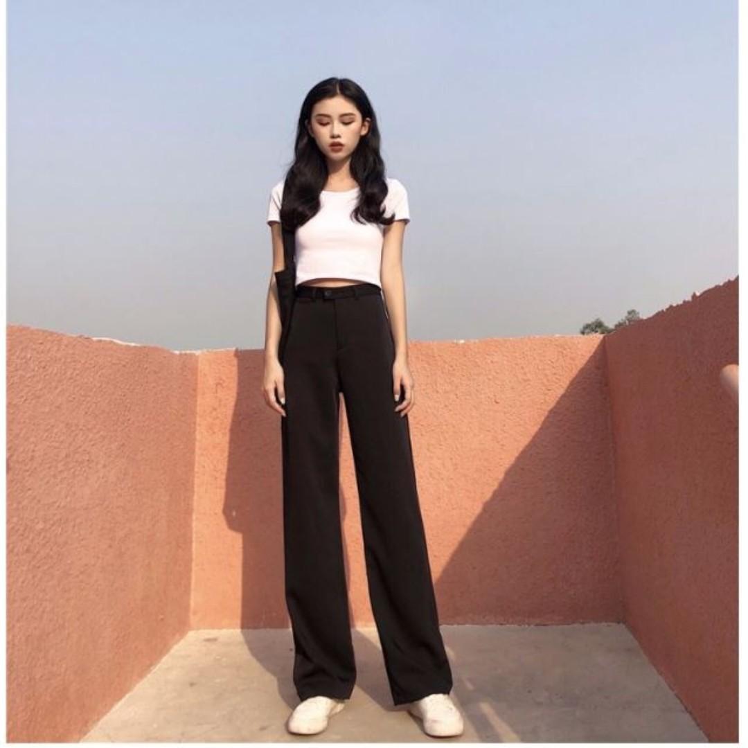 retro high waisted pants