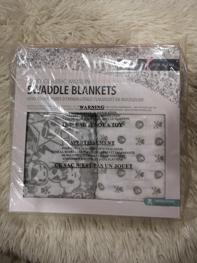 Bnib Tokidoki Bebe Au Lait Baby Swaddle Blankets Babies Kids Babies Apparel On Carousell A hybrid of snuggling and straddling. carousell