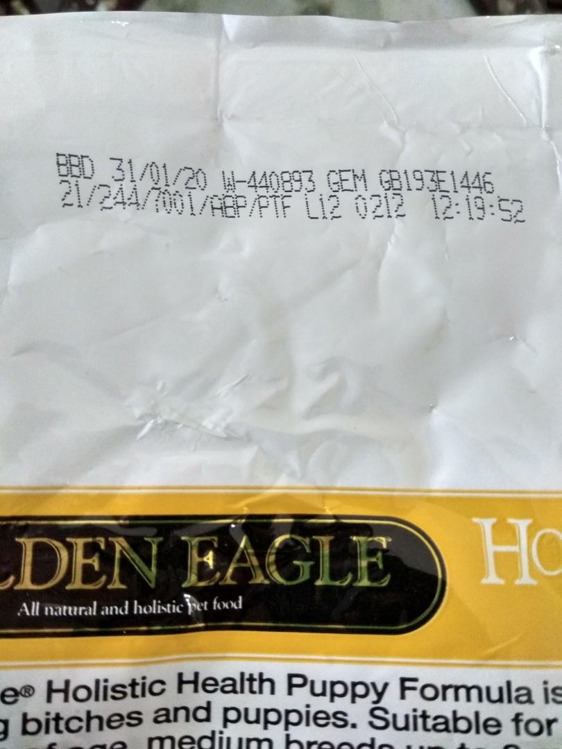 golden eagle holistic puppy formula