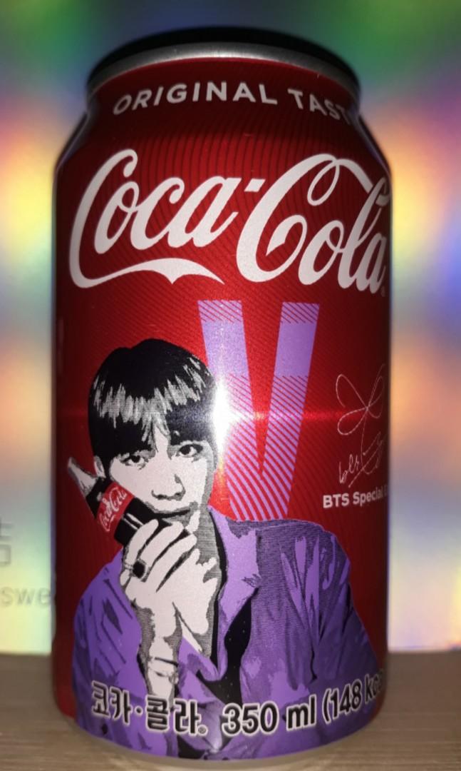 Bts Coke V/Taehyung, Hobbies & Toys, Memorabilia & Collectibles, K-Wave On  Carousell