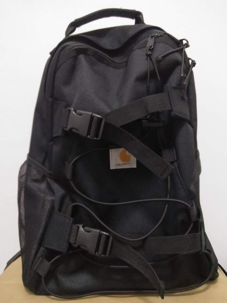 carhartt 18年 卡哈 黑色反光带 大容量工装风格 后背包 两款标不一样