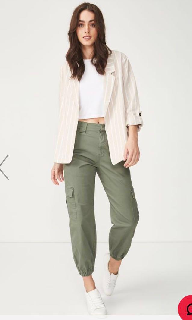 Carla high hotsell waist utility pant