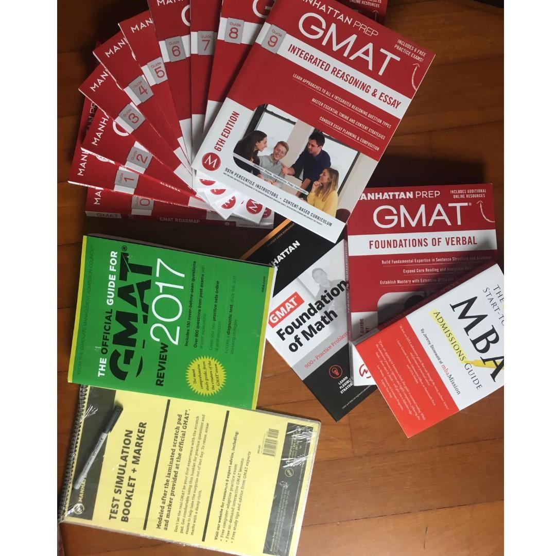 Complete Manhattan Prep Gmat Guides Books Stationery Textbooks